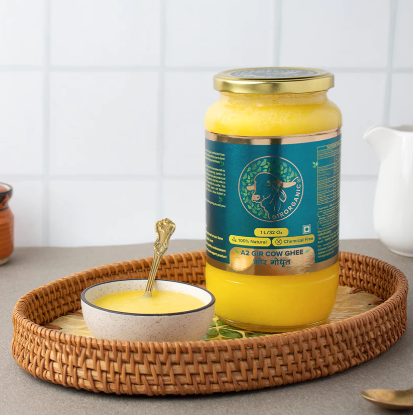 Pure and Nutrient-Rich A2 Cow Ghee from GirOrganic — Elevate Your Culinary  Experience! - GirOrganic - Medium