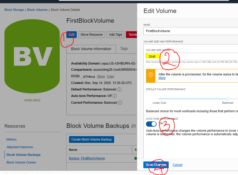 Increase Block Volume Size Online in OCI by Paresh Zawar Medium