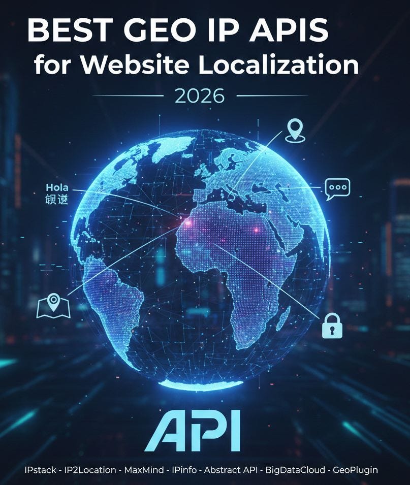 Best Geo IP APIs for Website Localization in 2026