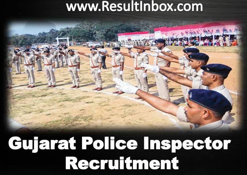 Apply Gujarat Police Inspector Recruitment 2017–18 Announcement 115