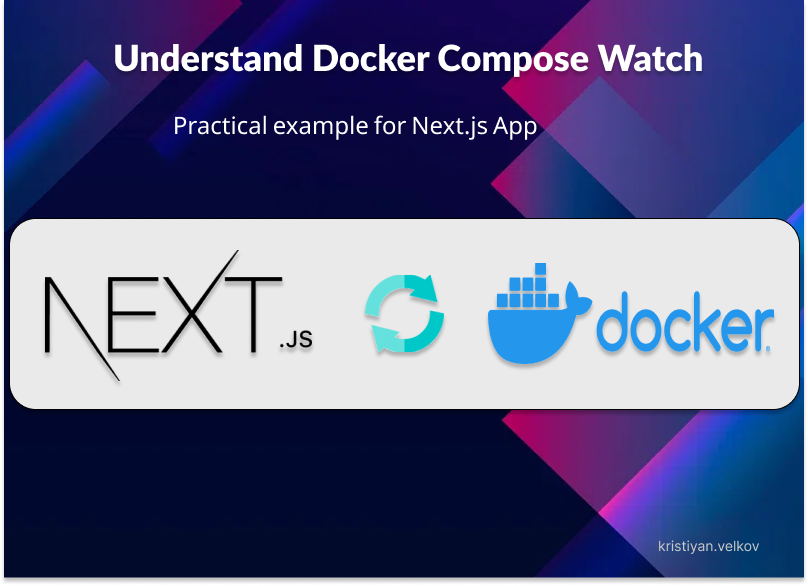 Understand Docker Compose Watch; Practical example for Next.js App | by ...