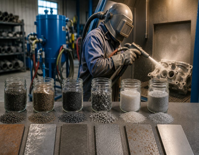 Which Abrasive Blasting Media Type Fits Your Shop Best?