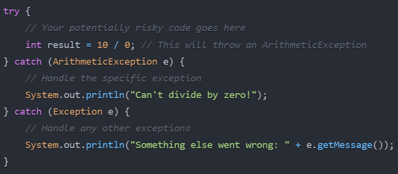Exception Handling in Java: A Developer’s Guide | by Heshani Yapa | Nov ...