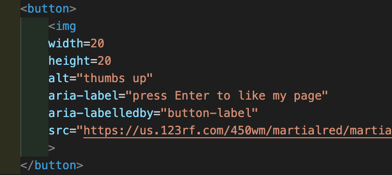 Imagem sobre atributos de acessibilidade no HTML