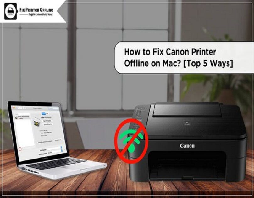 How to Fix Canon Printer Offline on Mac? [Top 5 Ways] by
