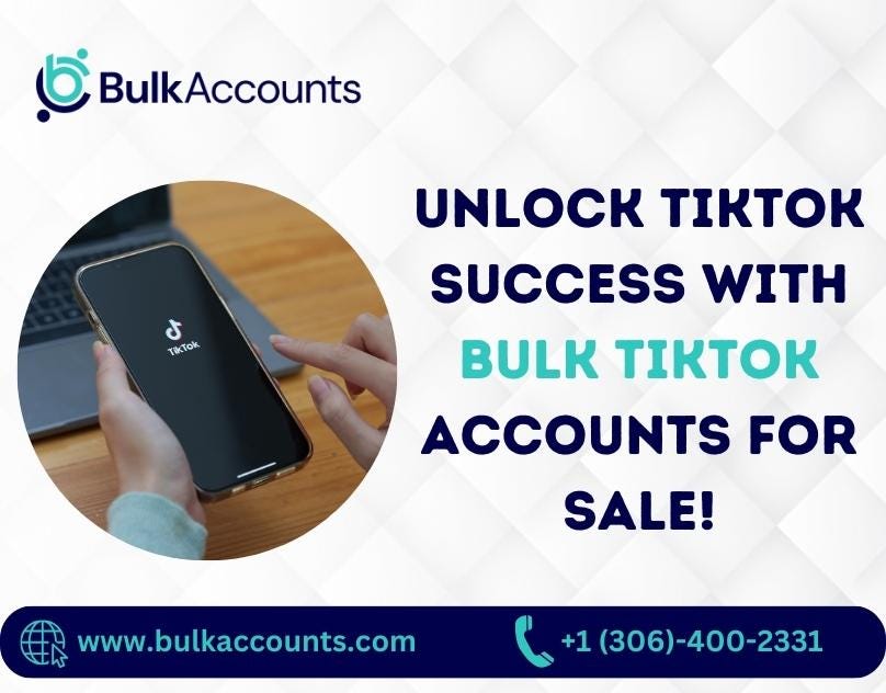 Unlock TikTok Success with Bulk TikTok Accounts for Sale! Maeaustin