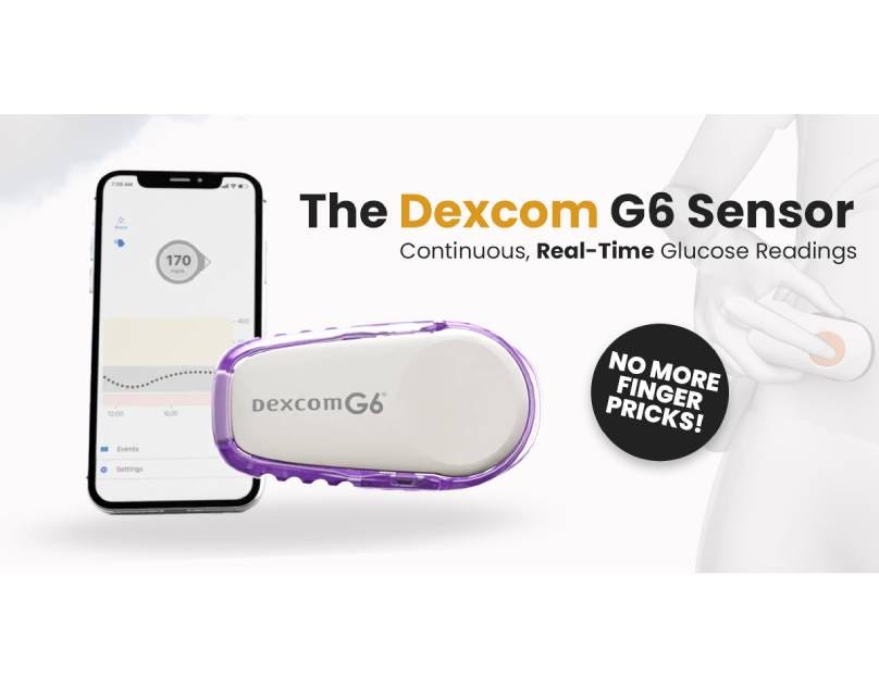 3 Pack of Dexcom G6 Sensors - DexOnDemand - Medium