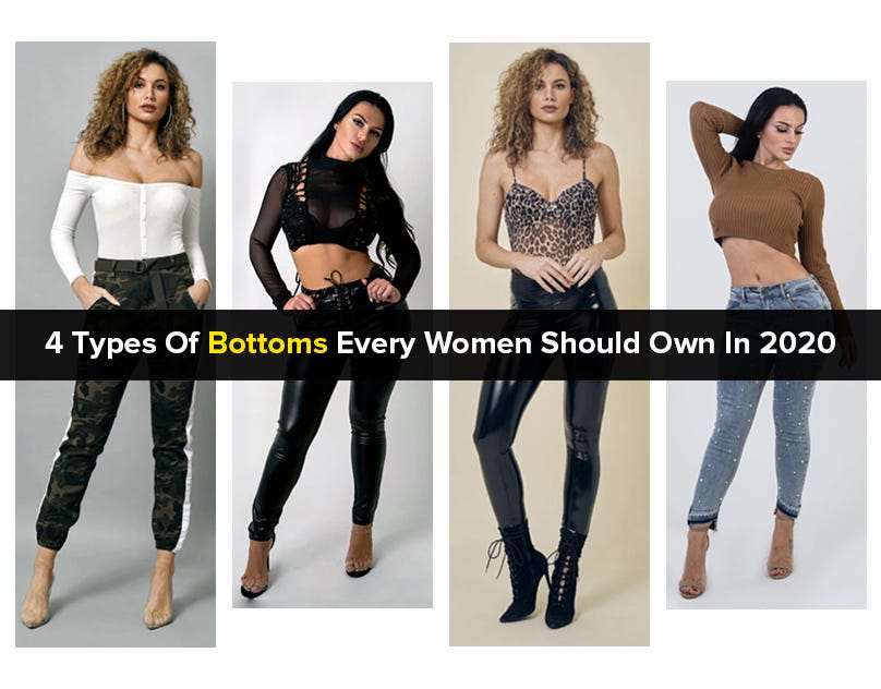 4 Types of Bottoms Every Women Should Own in 2020 by BmonStore Medium