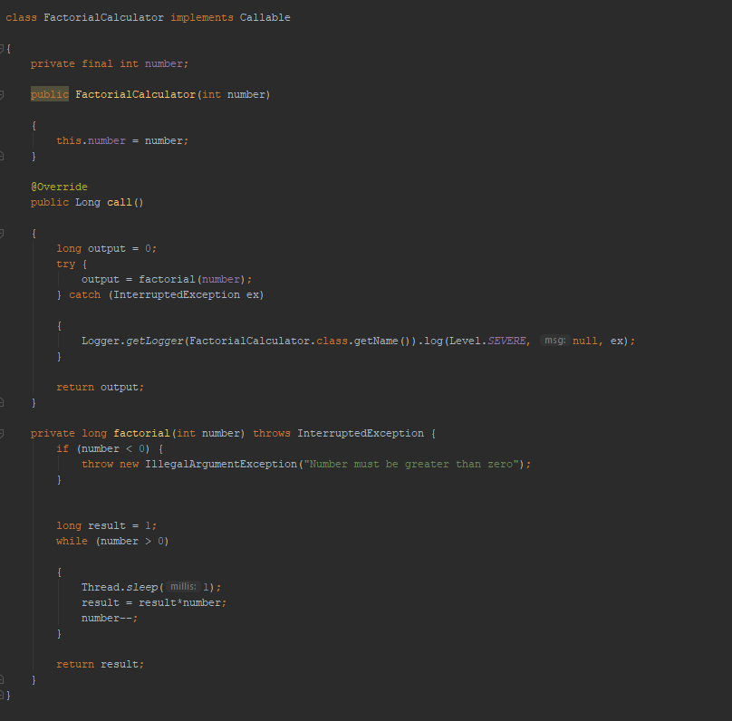 Callable and Future in Java. We can either use callableor Runnable ...