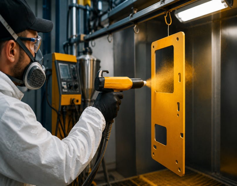 How Does Powder Coating Equipment Differ for Metal Types?