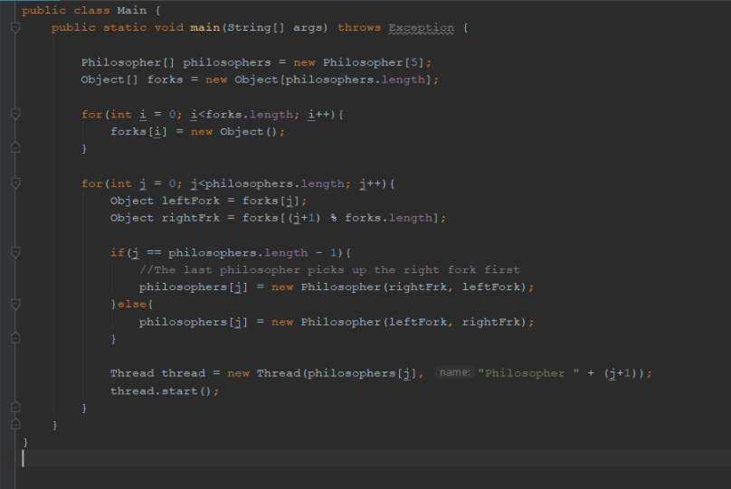 Philosophers Problem Using Java. One of the best classic examples which ...