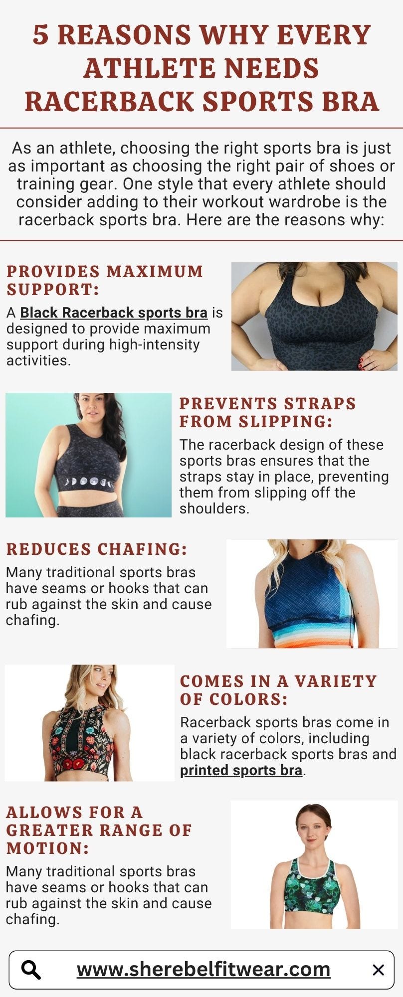 5 Reasons Why every athlete needs a Racerback Sports Bra - She