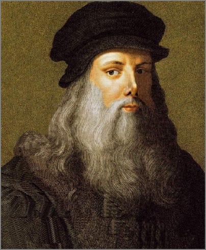 Leonardo Da Vinci Drawing Picture  Drawing Skill