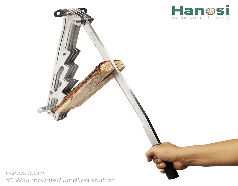 Wall mounted sale kindling splitter