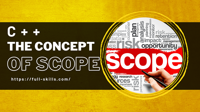 The concept of scope in C++ with simple examples | by Sami Hamdi | Medium