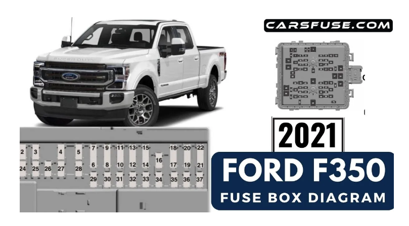 Ford F 350 Fuse Box Diagram