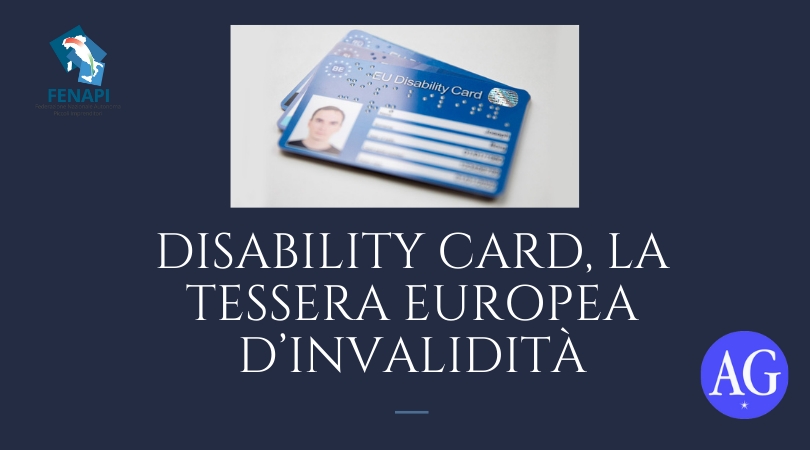 Disability Card, la tessera europea d'invalidità | by AG Servizi | Medium