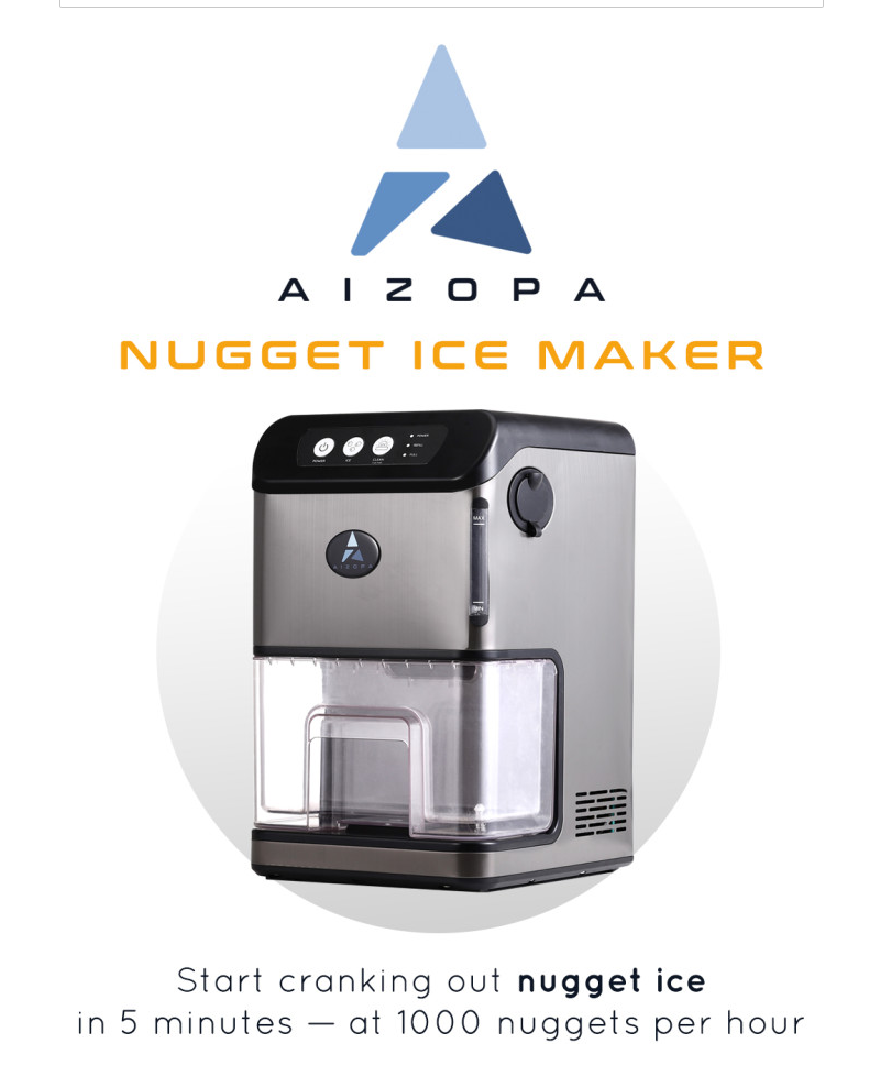 AIZOPA The World’s Fastest HighCapacity Ice Maker That Will Save Your