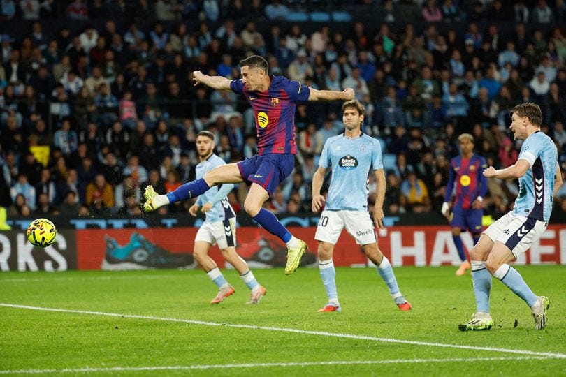 Situs KOIN313 : Lewandowski Menggila, Barca Libas Celta
