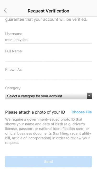 How to Verify Your Instagram Account