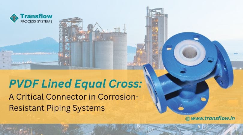 PVDF Lined Equal Cross: A Critical Connector in Corrosion-Resistant Piping Systems