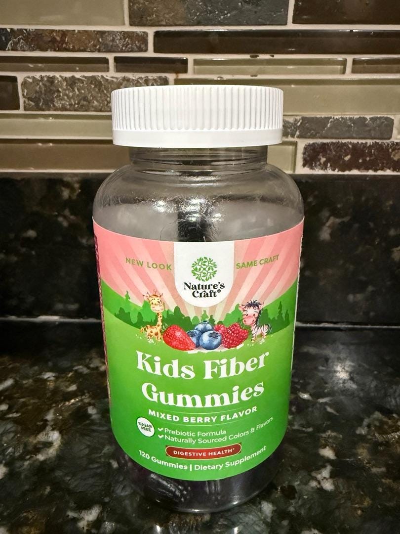 The Big Bottle of Fiber That Quietly Changed Our Mornings