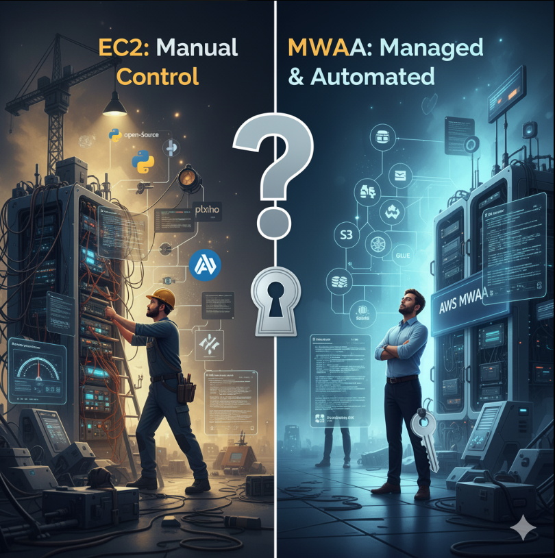 Airflow için AWS’de Hangi Yolu Seçmeli: EC2 mi, MWAA mı?