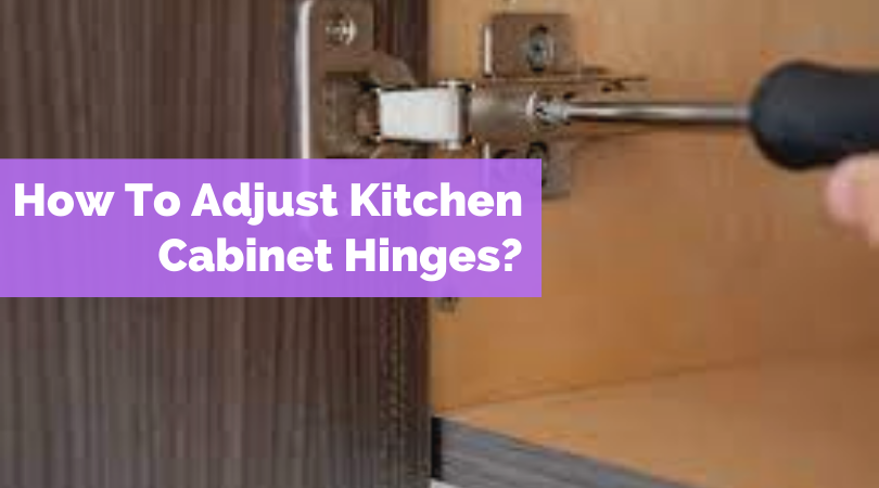 Adjusting cabinet hinges deals