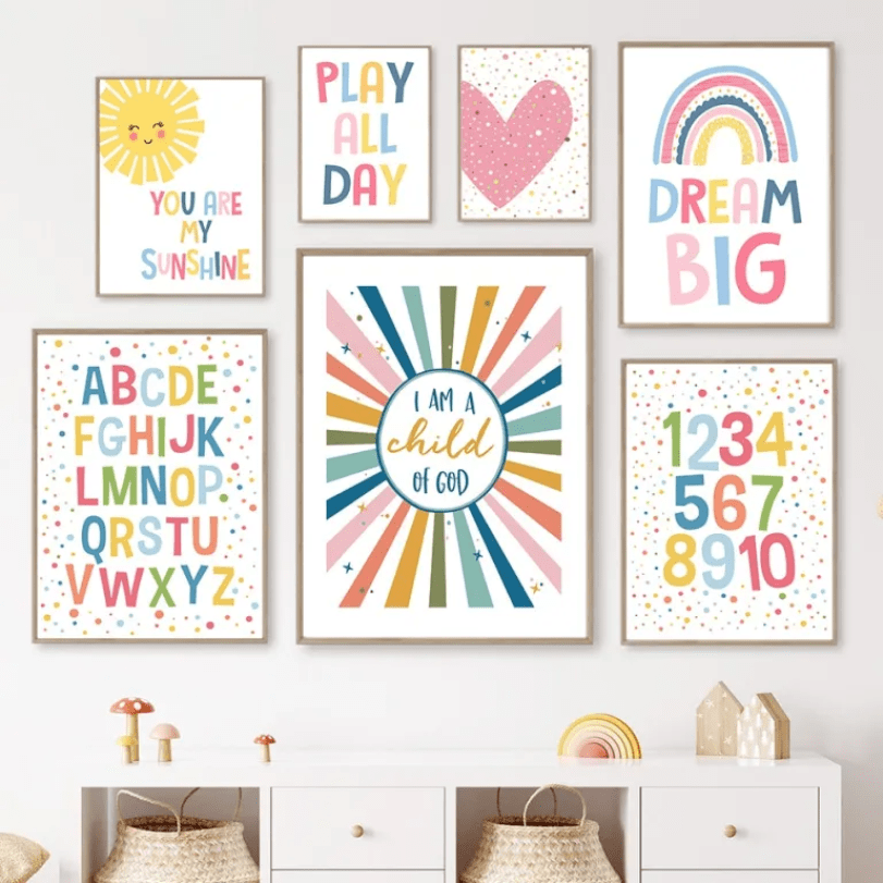 Nursery Wall Art — Transform your nursery into a stylish and modern