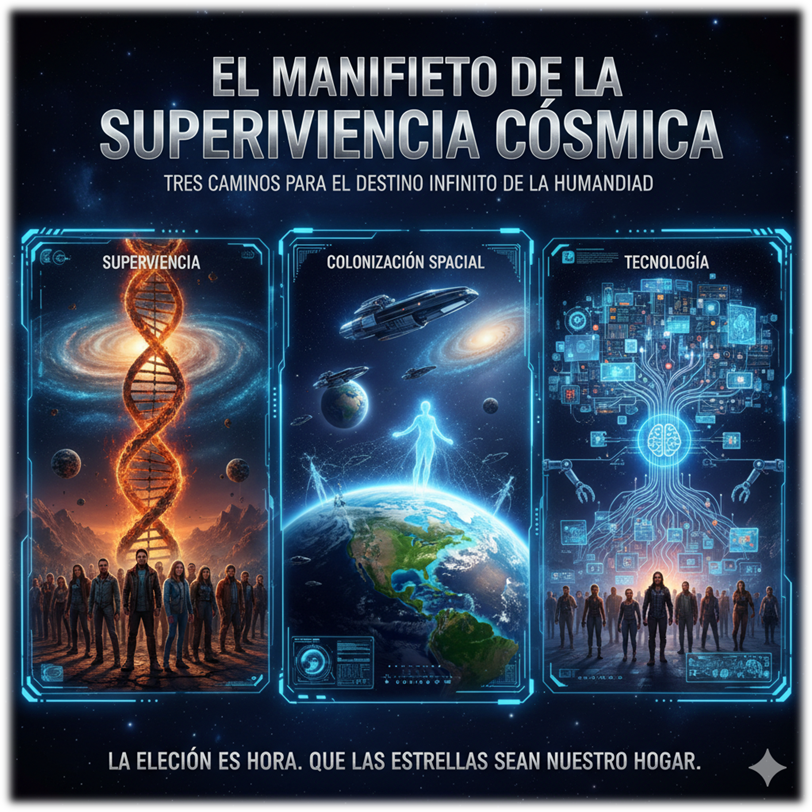EL MANIFIESTO DE LA SUPERVIVENCIA CÓSMICA