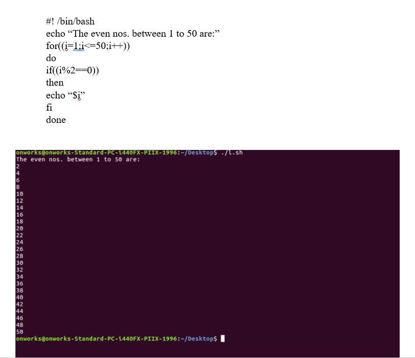Linux Loops:. a) Shell Scripting for Loop: | by Likhitha M | Medium