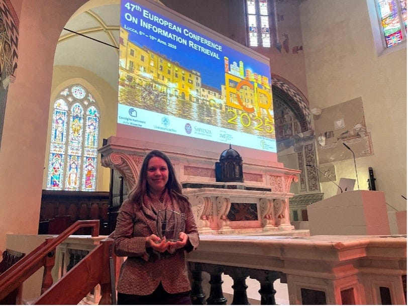 BCS IRSG Karen Spärck Jones (KSJ) Award 2024 Prize Giving and Keynote at ECIR 2025