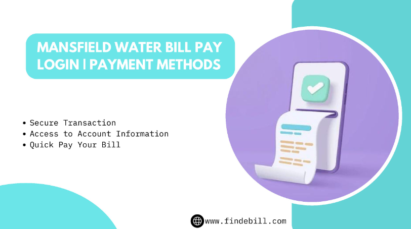 Pay Mansfield Water Bill