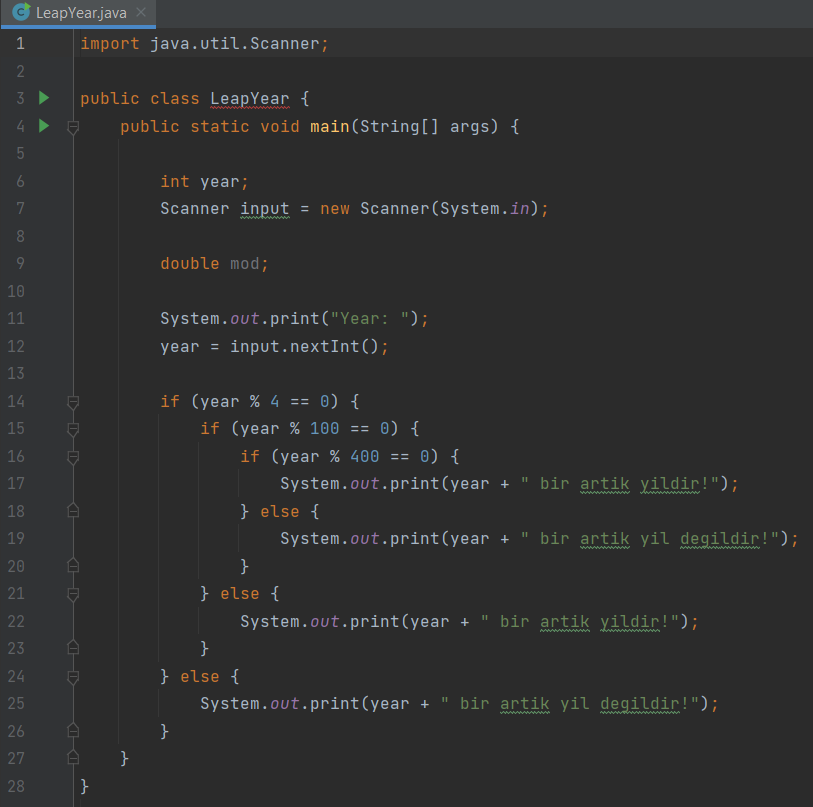 Java: Leap Year - DEVRIM DIVRIK - Medium