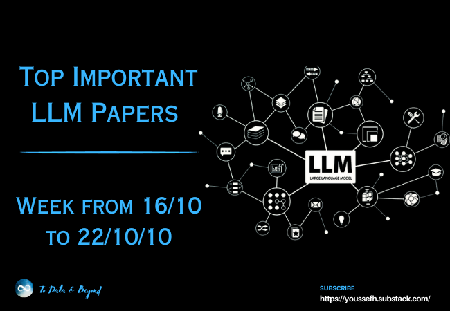 Top Important LLM Papers for the Week from 16/10 to 22/10