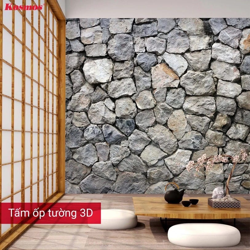 Tấm ốp tường 3D nhựa có thực sự đẹp? 10 mẫu dễ ứng dụng và cách chọn không bị rối