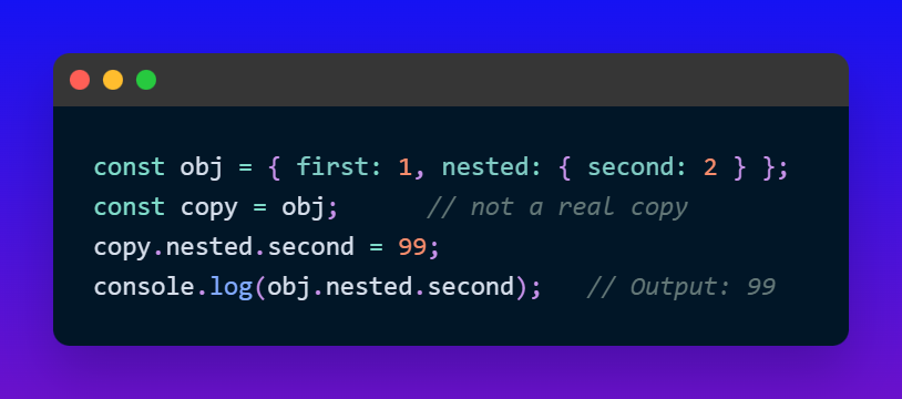 The Simple JavaScript Feature Prevents Bugs When Copying Objects | by ...