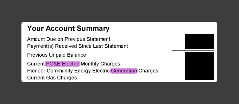 Tesla electric sale bill vs gas