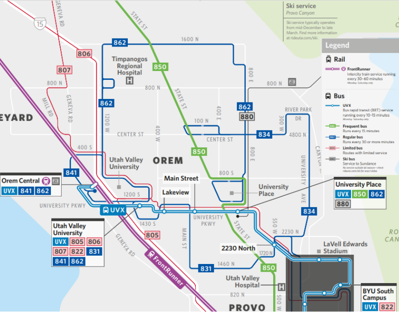 Connecting a City Through Buses: A Proposal for Orem, Utah | by Royce ...