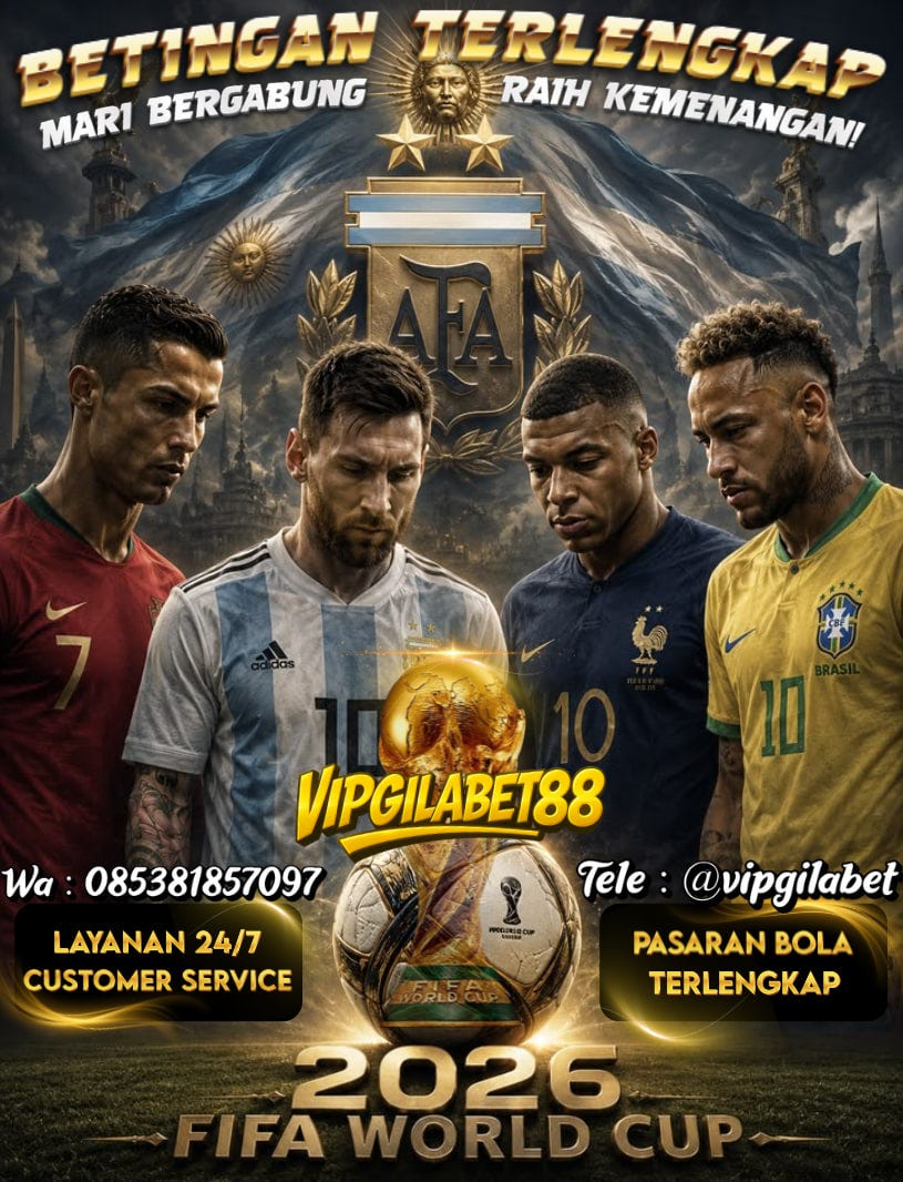 AGEN PIALA 2026 DUNIA VIPGILABET88 ⚽️
agen bola online betingan terlengkap
yukk join langsung…