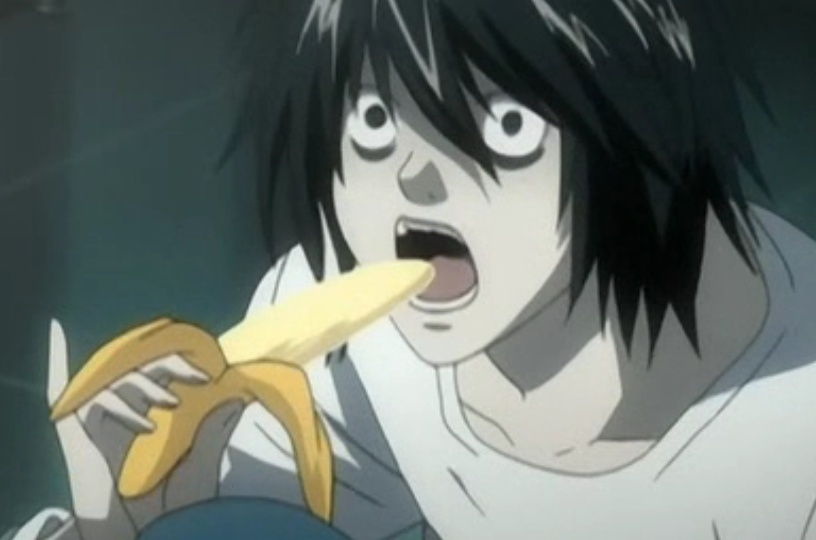 L's First Scene, Death Note