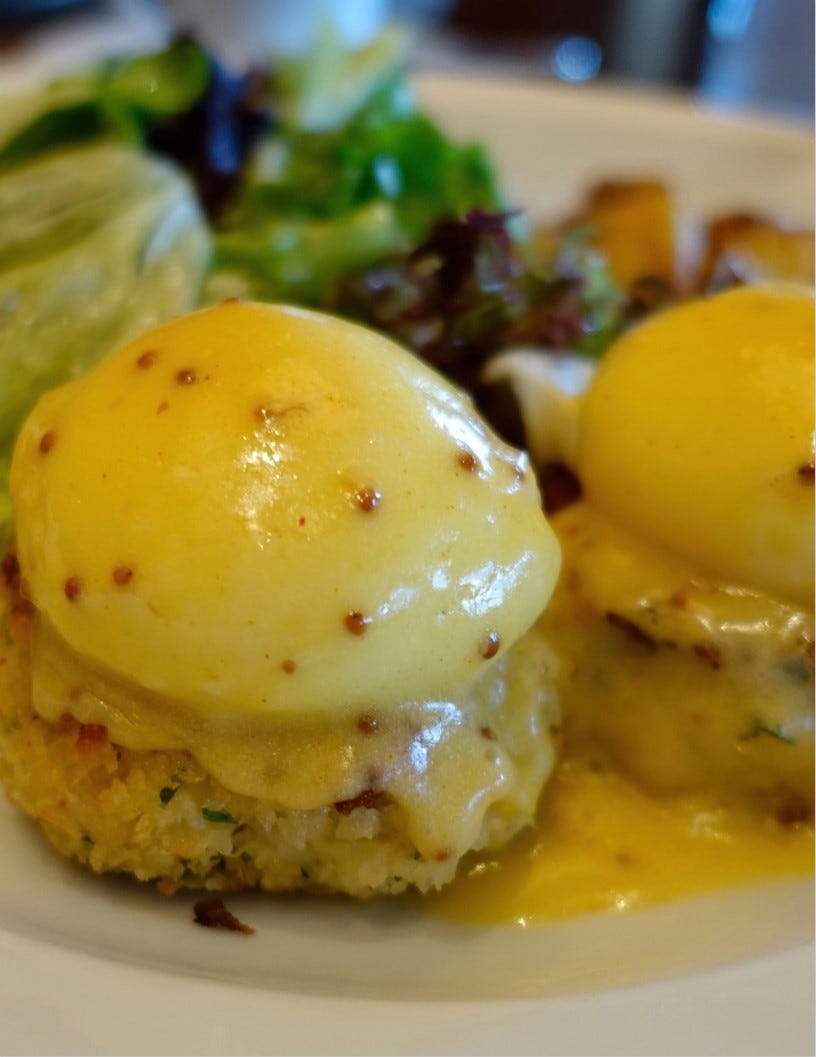 Crab Cake Eggs Benedict Onlyketo Recipes Medium