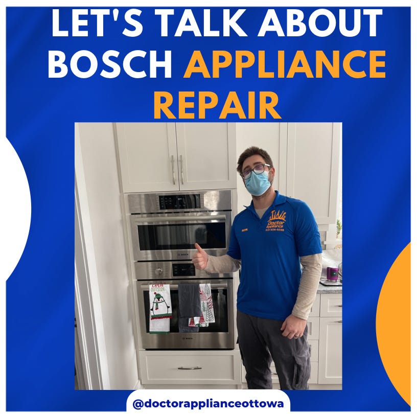 bosch dishwasher repair Doctor Appliance Medium