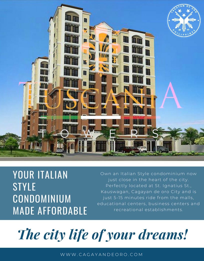 Tuscania TowersCagayan de Oro Real Estate by CDO Medium