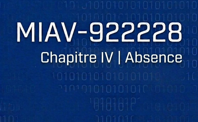 MIAV-922228｜Chapitre IV｜Absence