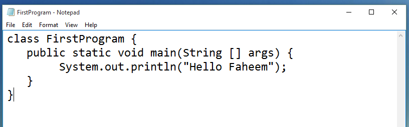 Can we write different filename in java program? | by Faheem Akhter ...