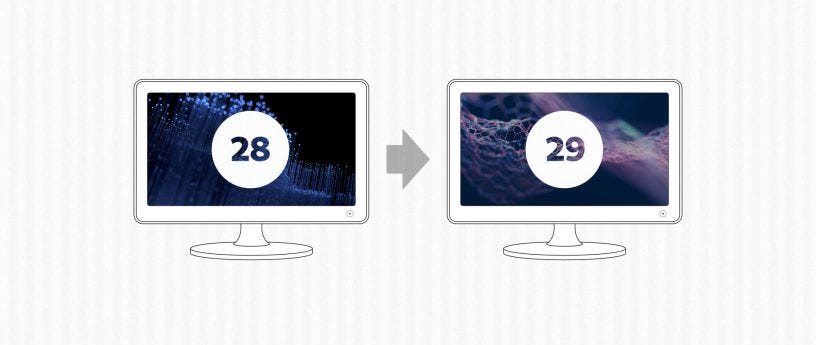 如何從 Fedora 28 升級至 Fedora 29