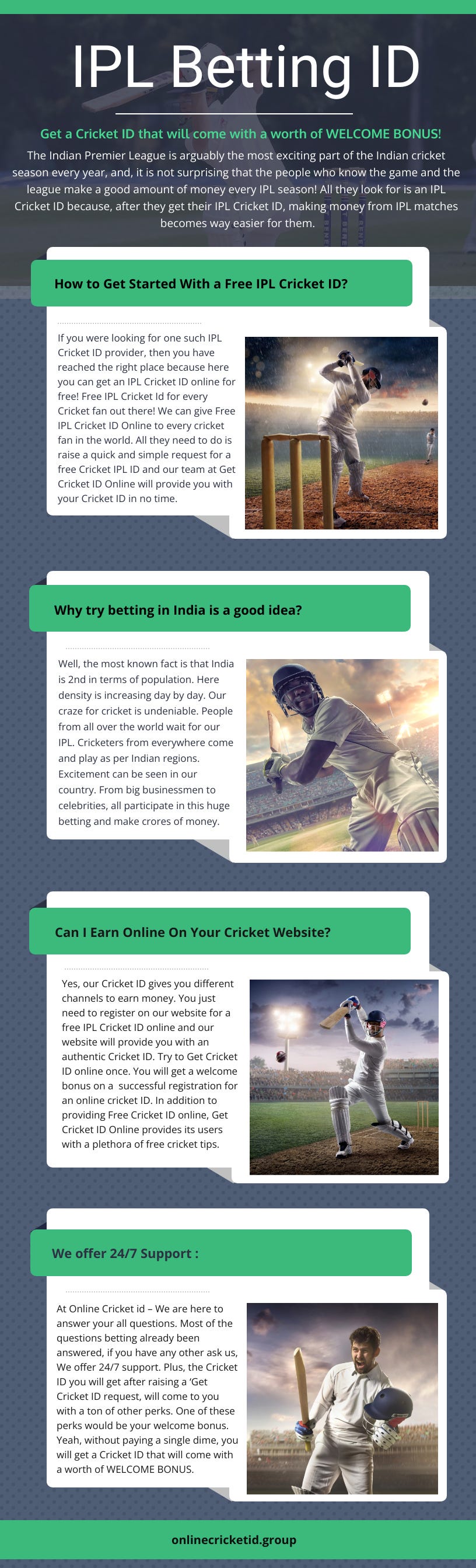 Online Cricket Id