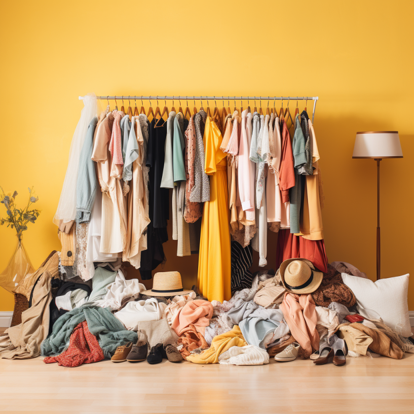 Decluttering 101 How Many Clothes Should You Really Own? by Louria