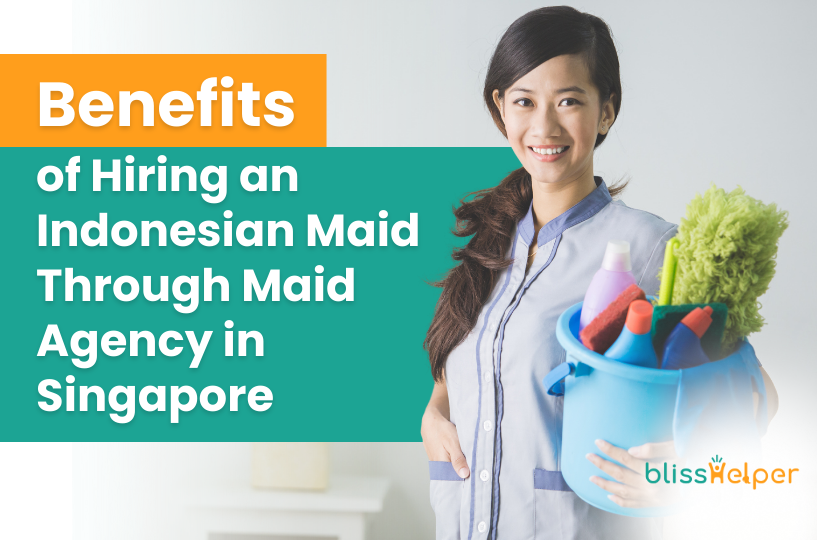 Benefits Of Hiring An Indonesian Maid Through Maid Agency In Singapore — Bliss Helper Bliss